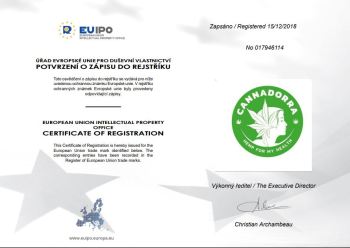 Cannadorra Certificato Di Marchio