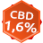 Tè di canapa di CBD 1,6% - 35 g - Normall