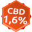 Tè di canapa di CBD - Porzionato - 30 g - Normall